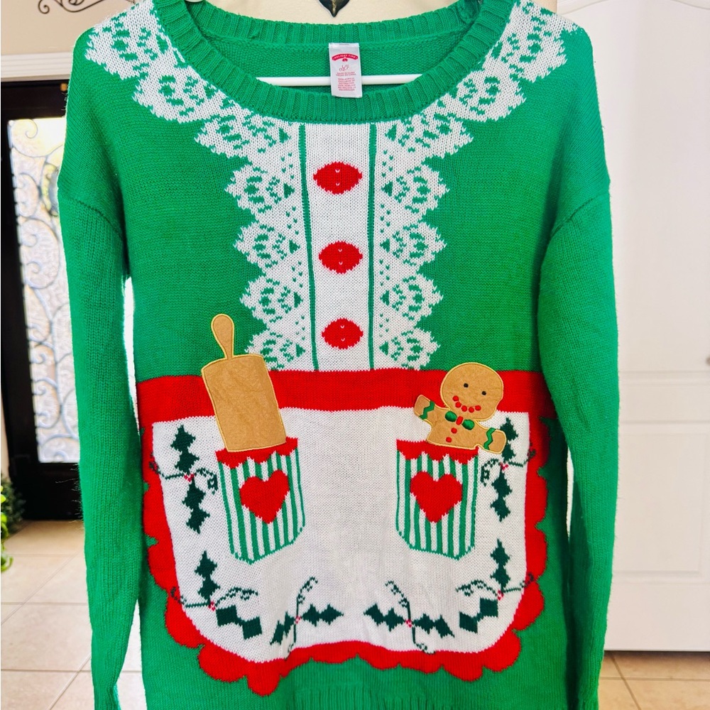 Christmas Green Sweater